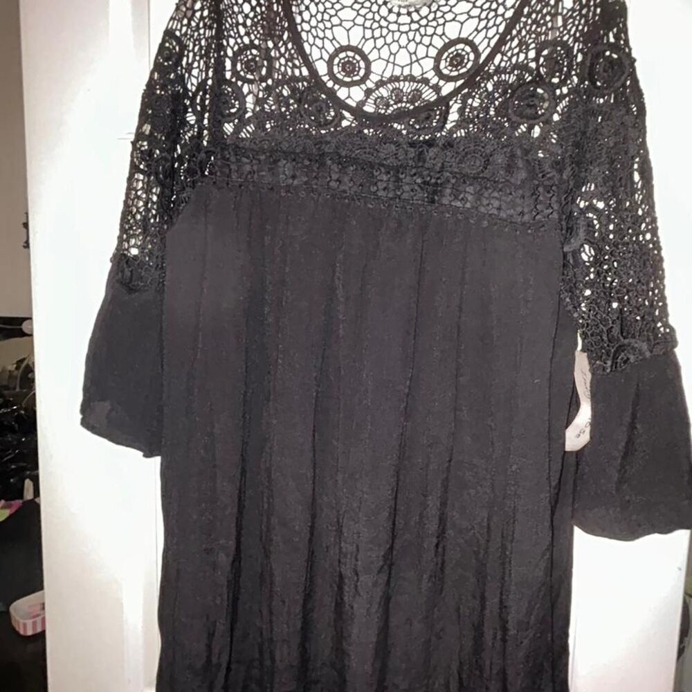 Indigo Rose NWT Black Dress sz 2X